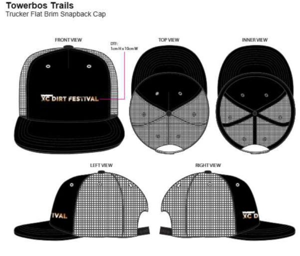Towerbos XC Dirt Festival Trucker Cap